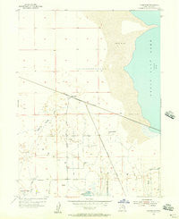 Burmester Utah Historical topographic map, 1:24000 scale, 7.5 X 7.5 Minute, Year 1955