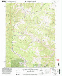 C Canyon Utah Historical topographic map, 1:24000 scale, 7.5 X 7.5 Minute, Year 2001
