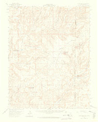 Cajon Mesa Utah Historical topographic map, 1:62500 scale, 15 X 15 Minute, Year 1958
