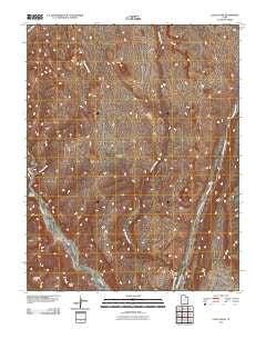Calico Peak Utah Historical topographic map, 1:24000 scale, 7.5 X 7.5 Minute, Year 2011