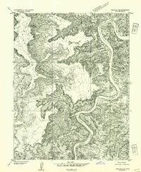 Carlisle 2 SE Utah Historical topographic map, 1:24000 scale, 7.5 X 7.5 Minute, Year 1952