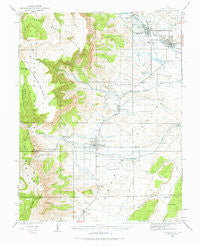 Castle Dale Utah Historical topographic map, 1:62500 scale, 15 X 15 Minute, Year 1923