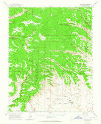 Cedar Mesa Utah Historical topographic map, 1:62500 scale, 15 X 15 Minute, Year 1963