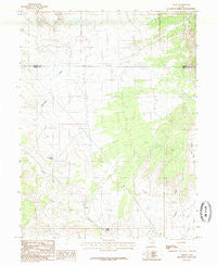 Cedar Utah Historical topographic map, 1:24000 scale, 7.5 X 7.5 Minute, Year 1985