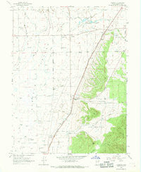 Chester Utah Historical topographic map, 1:24000 scale, 7.5 X 7.5 Minute, Year 1966