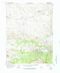 Cisco Utah Historical topographic map, 1:62500 scale, 15 X 15 Minute, Year 1958
