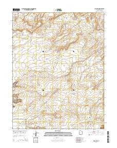 Cisco SW Utah Current topographic map, 1:24000 scale, 7.5 X 7.5 Minute, Year 2014