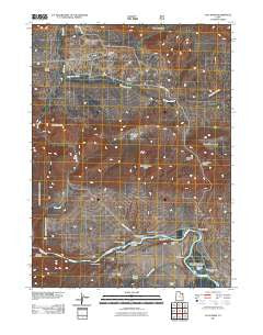 Clay Basin Utah Historical topographic map, 1:24000 scale, 7.5 X 7.5 Minute, Year 2011