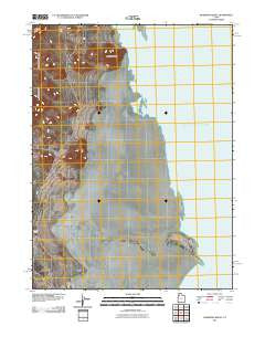 Deardens Knoll Utah Historical topographic map, 1:24000 scale, 7.5 X 7.5 Minute, Year 2011