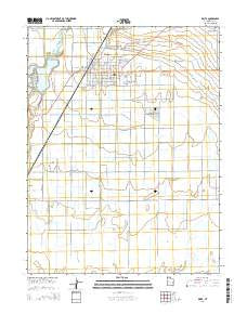 Delta Utah Current topographic map, 1:24000 scale, 7.5 X 7.5 Minute, Year 2014
