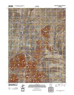 Desert Mountain Pass Utah Historical topographic map, 1:24000 scale, 7.5 X 7.5 Minute, Year 2010