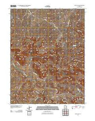 Devils Hole Utah Historical topographic map, 1:24000 scale, 7.5 X 7.5 Minute, Year 2011