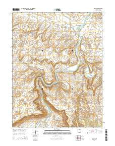 Dewey Utah Current topographic map, 1:24000 scale, 7.5 X 7.5 Minute, Year 2014