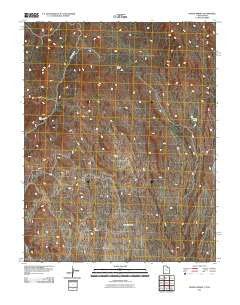Dodge Spring Utah Historical topographic map, 1:24000 scale, 7.5 X 7.5 Minute, Year 2011