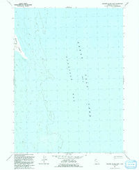 Dolphin Island East Utah Historical topographic map, 1:24000 scale, 7.5 X 7.5 Minute, Year 1991