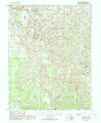 Druid Arch Utah Historical topographic map, 1:24000 scale, 7.5 X 7.5 Minute, Year 1988
