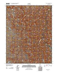 Druid Arch Utah Historical topographic map, 1:24000 scale, 7.5 X 7.5 Minute, Year 2010