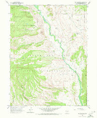 Dry Mountain Utah Historical topographic map, 1:24000 scale, 7.5 X 7.5 Minute, Year 1962