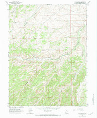 Duchesne SE Utah Historical topographic map, 1:24000 scale, 7.5 X 7.5 Minute, Year 1964