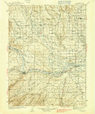 Duchesne Utah Historical topographic map, 1:125000 scale, 30 X 30 Minute, Year 1939