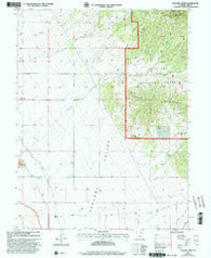 Duggins Creek Utah Historical topographic map, 1:24000 scale, 7.5 X 7.5 Minute, Year 2001