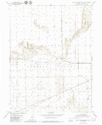 Dugway Proving Ground NE Utah Historical topographic map, 1:24000 scale, 7.5 X 7.5 Minute, Year 1954