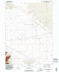 Dugway Proving Ground NW Utah Historical topographic map, 1:24000 scale, 7.5 X 7.5 Minute, Year 1993
