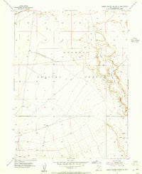 Dugway Proving Ground SE Utah Historical topographic map, 1:24000 scale, 7.5 X 7.5 Minute, Year 1954
