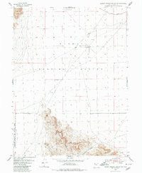 Dugway Proving Ground SW Utah Historical topographic map, 1:24000 scale, 7.5 X 7.5 Minute, Year 1954