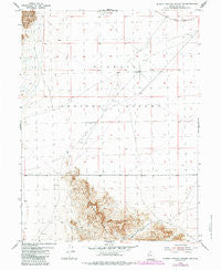 Dugway Proving Ground SW Utah Historical topographic map, 1:24000 scale, 7.5 X 7.5 Minute, Year 1954