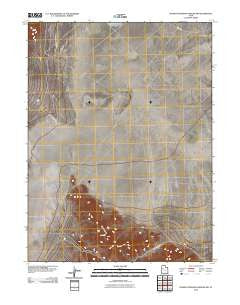Dugway Proving Ground SW Utah Historical topographic map, 1:24000 scale, 7.5 X 7.5 Minute, Year 2010