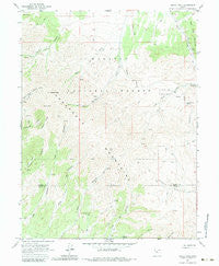 Dutch Peak Utah Historical topographic map, 1:24000 scale, 7.5 X 7.5 Minute, Year 1963