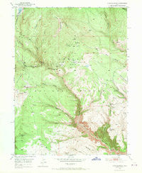 Dyer Mountain Utah Historical topographic map, 1:24000 scale, 7.5 X 7.5 Minute, Year 1950