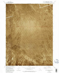 East of Goshute Wash Utah Historical topographic map, 1:24000 scale, 7.5 X 7.5 Minute, Year 1973