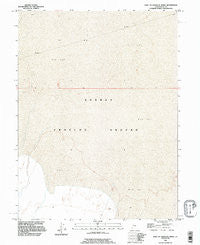 East of Goshute Wash Utah Historical topographic map, 1:24000 scale, 7.5 X 7.5 Minute, Year 1993