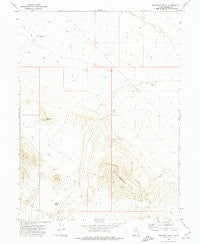 Elephant Knoll Utah Historical topographic map, 1:24000 scale, 7.5 X 7.5 Minute, Year 1972
