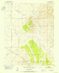 Enoch NW Utah Historical topographic map, 1:24000 scale, 7.5 X 7.5 Minute, Year 1952
