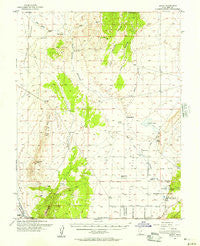 Enoch Utah Historical topographic map, 1:62500 scale, 15 X 15 Minute, Year 1950