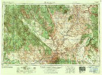 Escalante Utah Historical topographic map, 1:250000 scale, 1 X 2 Degree, Year 1956