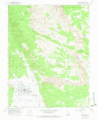 Escalante Utah Historical topographic map, 1:24000 scale, 7.5 X 7.5 Minute, Year 1964