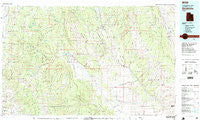 Escalante Utah Historical topographic map, 1:100000 scale, 30 X 60 Minute, Year 1980