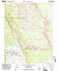 Escalante Utah Historical topographic map, 1:24000 scale, 7.5 X 7.5 Minute, Year 2002