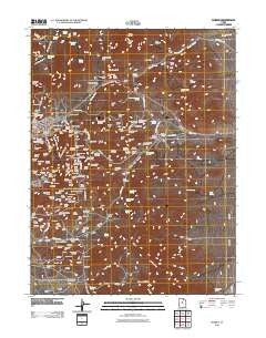 Eureka Utah Historical topographic map, 1:24000 scale, 7.5 X 7.5 Minute, Year 2010