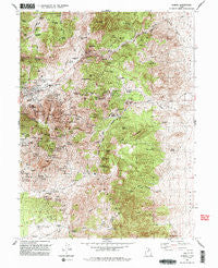 Eureka Utah Historical topographic map, 1:24000 scale, 7.5 X 7.5 Minute, Year 1992