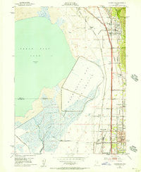 Farmington Utah Historical topographic map, 1:24000 scale, 7.5 X 7.5 Minute, Year 1952