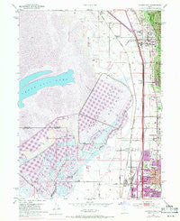 Farmington Utah Historical topographic map, 1:24000 scale, 7.5 X 7.5 Minute, Year 1952