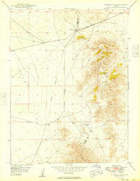Fivemile Pass Utah Historical topographic map, 1:24000 scale, 7.5 X 7.5 Minute, Year 1949