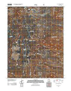 Flat Top Utah Historical topographic map, 1:24000 scale, 7.5 X 7.5 Minute, Year 2011