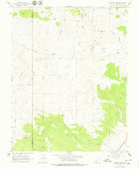Fremont Pass Utah Historical topographic map, 1:24000 scale, 7.5 X 7.5 Minute, Year 1966