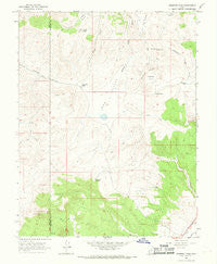 Fremont Pass Utah Historical topographic map, 1:24000 scale, 7.5 X 7.5 Minute, Year 1966